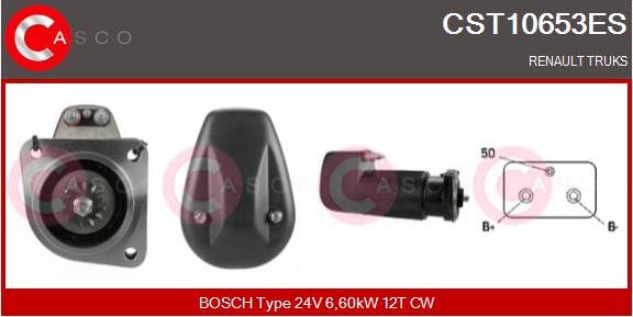 Casco CST10653ES - Motorino d'avviamento www.autoricambit.com