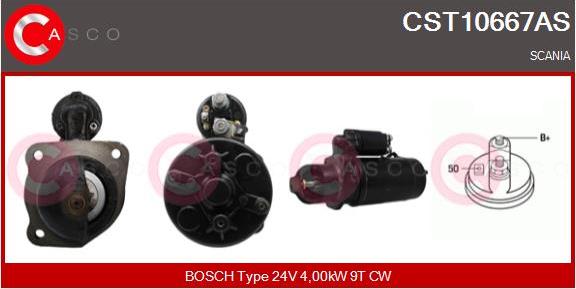 Casco CST10667AS - Motorino d'avviamento www.autoricambit.com