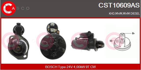 Casco CST10609AS - Motorino d'avviamento www.autoricambit.com