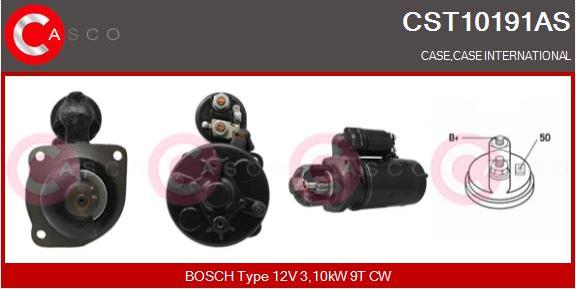 Casco CST10191AS - Motorino d'avviamento www.autoricambit.com