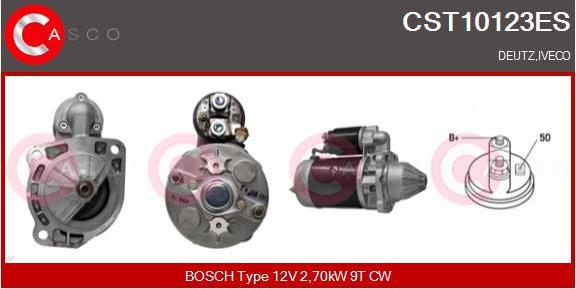 Casco CST10123ES - Motorino d'avviamento www.autoricambit.com