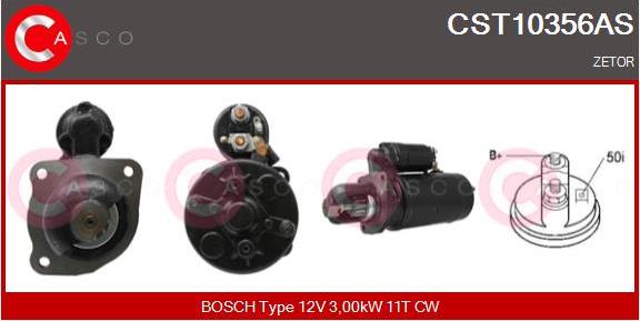 Casco CST10356AS - Motorino d'avviamento www.autoricambit.com