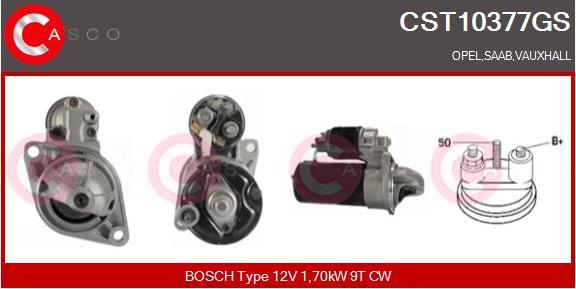 Casco CST10377GS - Motorino d'avviamento www.autoricambit.com