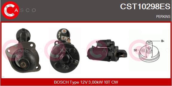 Casco CST10298ES - Motorino d'avviamento www.autoricambit.com