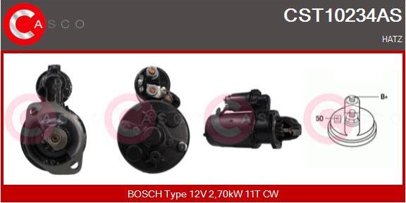 Casco CST10234AS - Motorino d'avviamento www.autoricambit.com