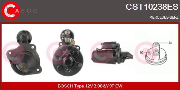 Casco CST10238ES - Motorino d'avviamento www.autoricambit.com