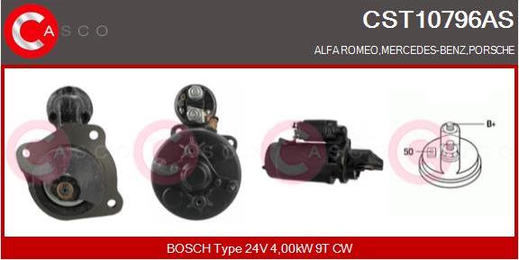 Casco CST10796AS - Motorino d'avviamento www.autoricambit.com