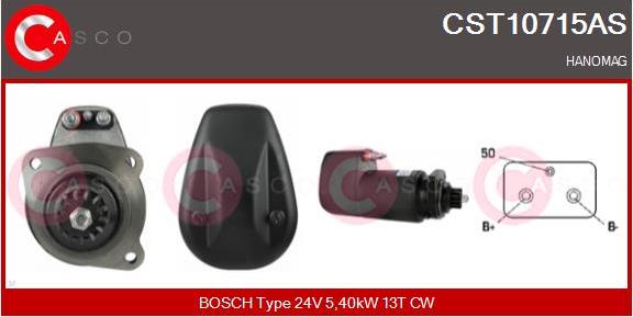 Casco CST10715AS - Motorino d'avviamento www.autoricambit.com