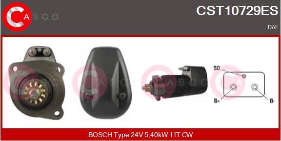 Casco CST10729ES - Motorino d'avviamento www.autoricambit.com