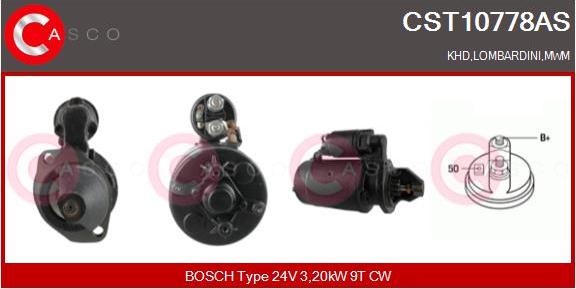 Casco CST10778AS - Motorino d'avviamento www.autoricambit.com