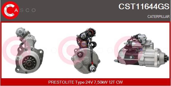 Casco CST11644GS - Motorino d'avviamento www.autoricambit.com