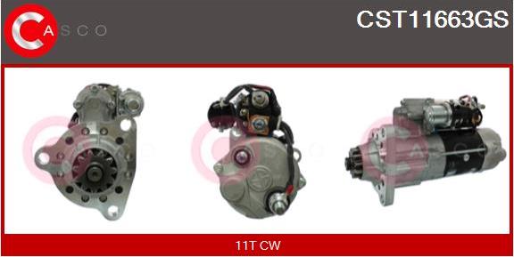 Casco CST11663GS - Motorino d'avviamento www.autoricambit.com