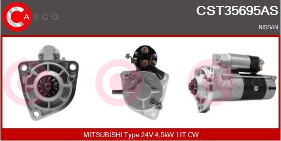 Casco CST35695AS - Motorino d'avviamento www.autoricambit.com