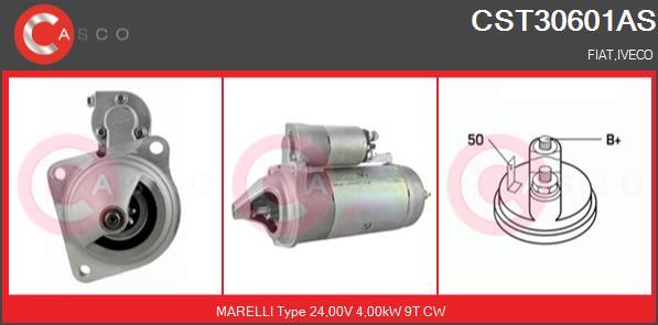 Casco CST30601AS - Motorino d'avviamento www.autoricambit.com