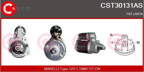 Casco CST30131AS - Motorino d'avviamento www.autoricambit.com