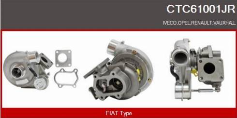 Casco CTC61001JR - Turbocompressore, Sovralimentazione www.autoricambit.com