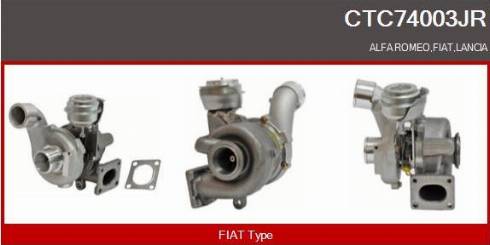 Casco CTC74003JR - Turbocompressore, Sovralimentazione www.autoricambit.com