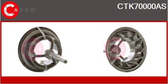 Casco CTK70000AS - Kit riparazione, Compressore www.autoricambit.com