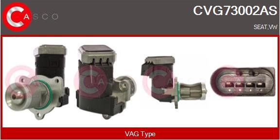 Casco CVG73002AS - Valvola ricircolo gas scarico-EGR www.autoricambit.com