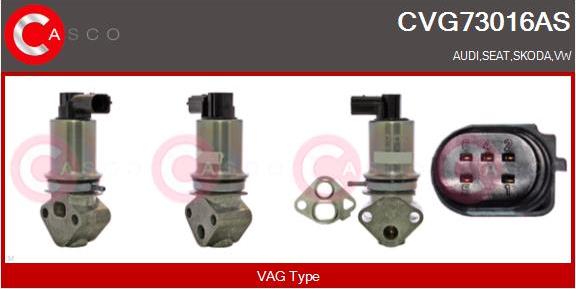 Casco CVG73016AS - Valvola ricircolo gas scarico-EGR www.autoricambit.com