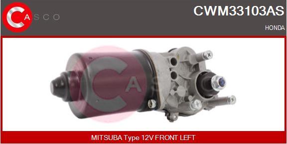 Casco CWM33103AS - Motore tergicristallo www.autoricambit.com