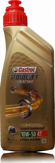 Castrol 10W50 1L POWER 1 RACING 4T - Olio motore www.autoricambit.com