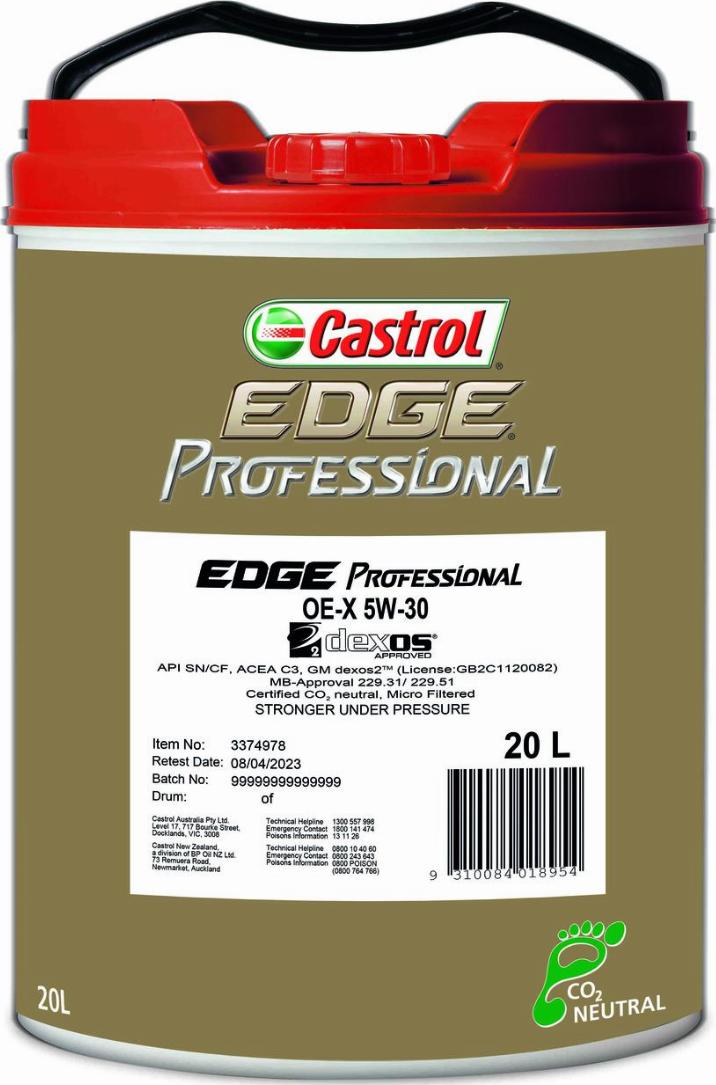 Castrol 3374978 - Olio motore www.autoricambit.com