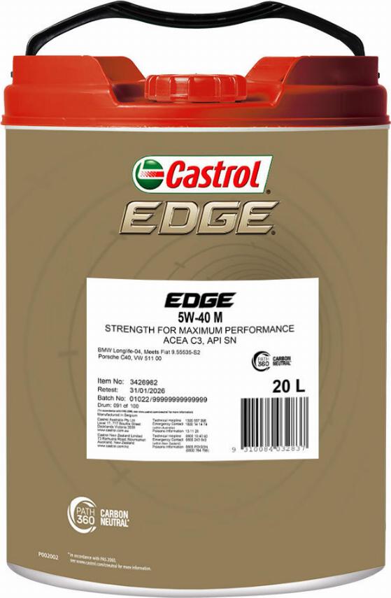 Castrol 3426982 - Olio motore www.autoricambit.com