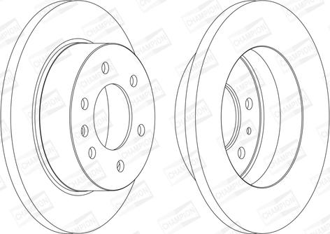 Champion 569137CH - Discofreno www.autoricambit.com