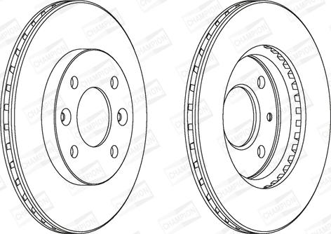 Champion 561336CH - Discofreno www.autoricambit.com