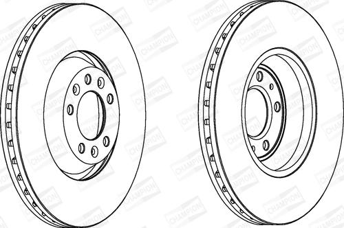 Champion 563031CH-1 - Discofreno www.autoricambit.com