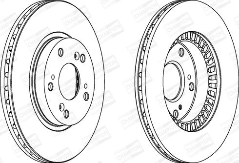 Champion 563147CH - Discofreno www.autoricambit.com