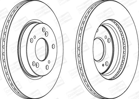 Champion 562457CH - Discofreno www.autoricambit.com