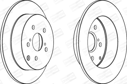 Champion 562415CH - Discofreno www.autoricambit.com