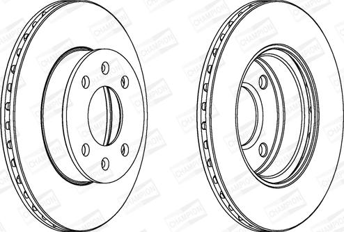 Champion 562428CH - Discofreno www.autoricambit.com