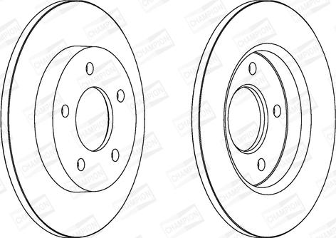 Champion 562560CH - Discofreno www.autoricambit.com