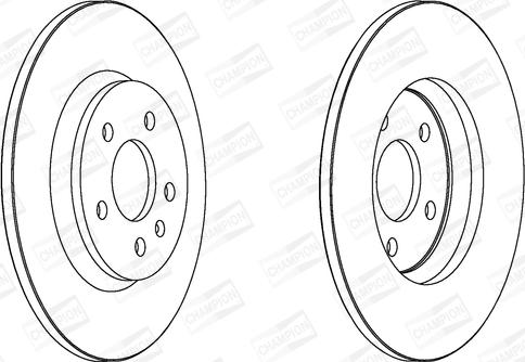 Champion 562505CH - Discofreno www.autoricambit.com