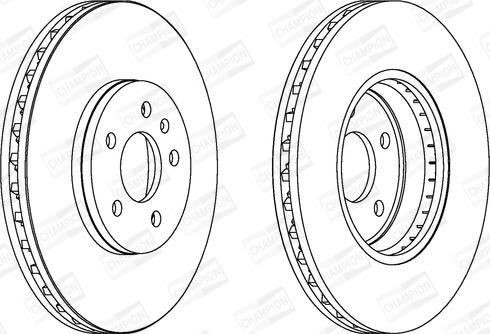 Champion 562511CH - Discofreno www.autoricambit.com