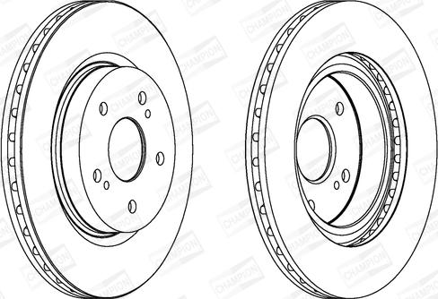 Champion 562632CH - Discofreno www.autoricambit.com