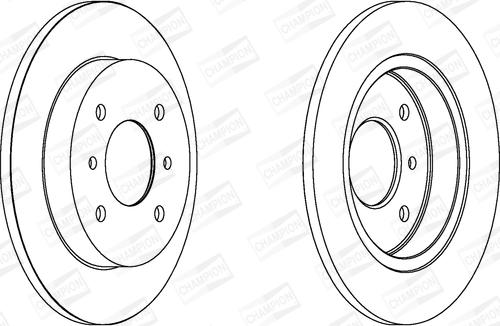 Champion 562032CH - Discofreno www.autoricambit.com