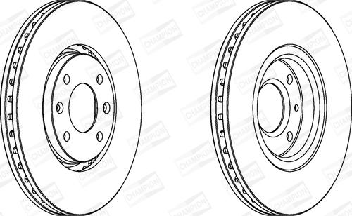 Champion 562131CH - Discofreno www.autoricambit.com