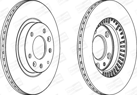 Champion 562860CH - Discofreno www.autoricambit.com