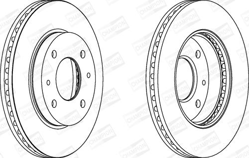 Champion 562806CH - Discofreno www.autoricambit.com