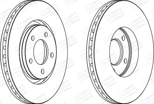 Champion 562292CH - Discofreno www.autoricambit.com