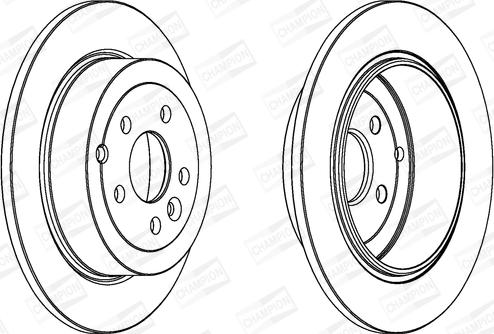 Champion 562765CH - Discofreno www.autoricambit.com