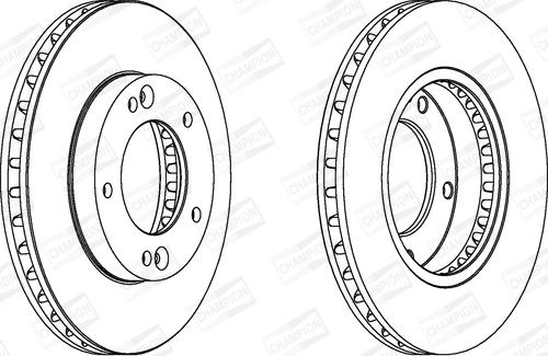 Champion 562772CH - Discofreno www.autoricambit.com