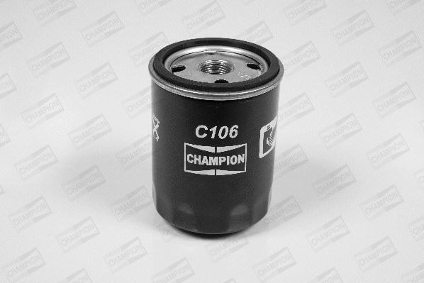 Champion C106/606 - Filtro olio www.autoricambit.com