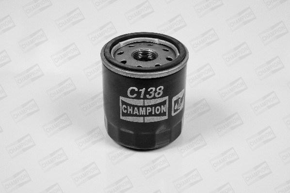 Champion C138/606 - Filtro olio www.autoricambit.com