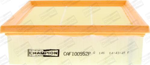 Champion CAF100952P - Filtro aria www.autoricambit.com