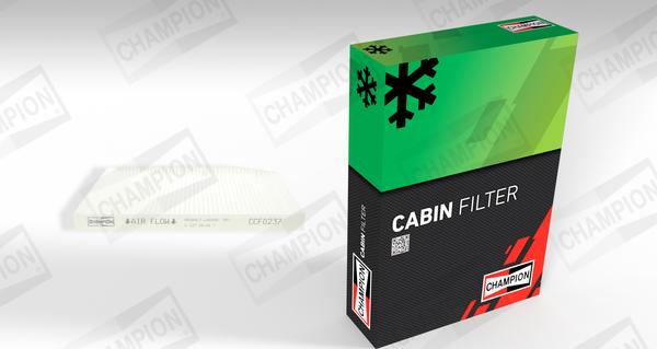 Champion CCF0237 - Filtro, Aria abitacolo www.autoricambit.com